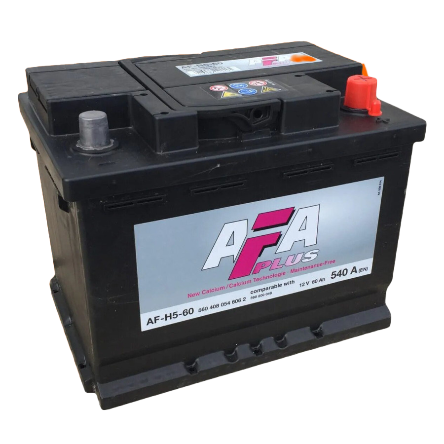 AFA PLUS 60 ah AF-H5-60 R+ | MirAKB AFA PLUS 60 ah AF-H5-60 R+