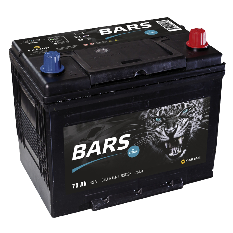 Bars Asia 75 ah R+