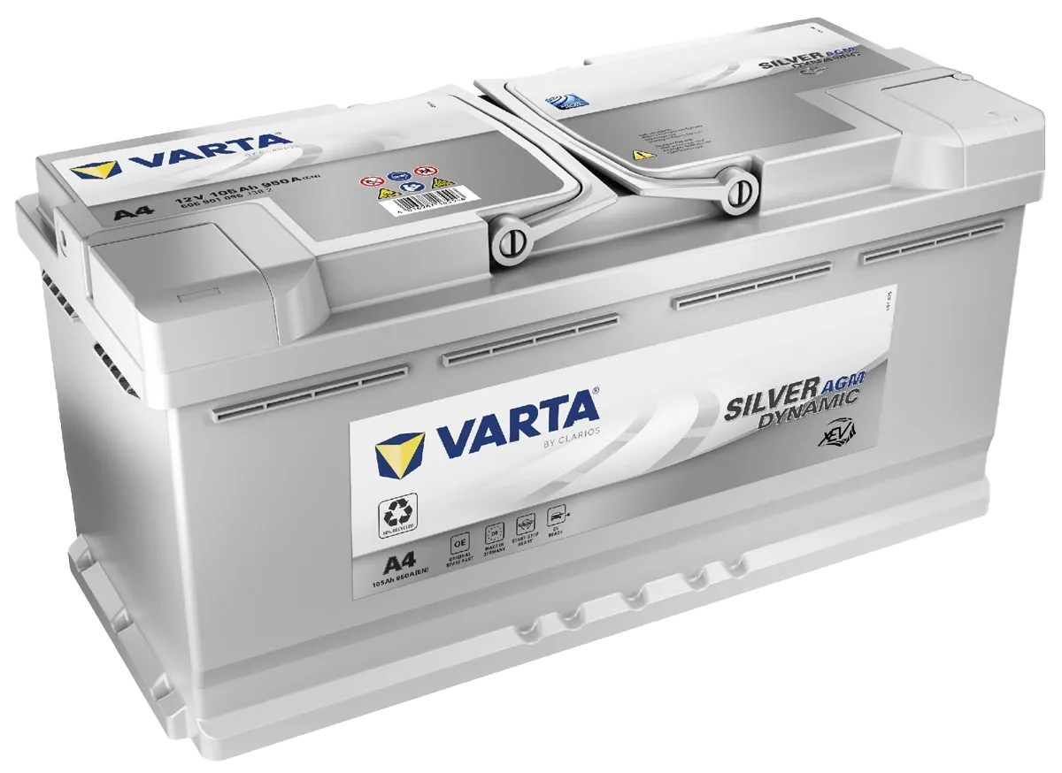 Varta A4 105 ah R+