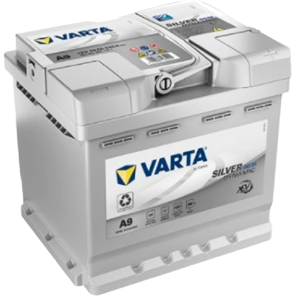 Varta A9 50 ah AGM R+