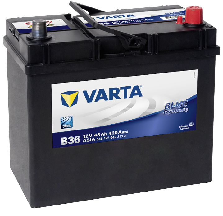 Varta B37 48 ah R+