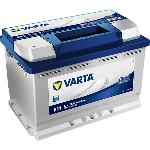 Varta E11 74 ah R+